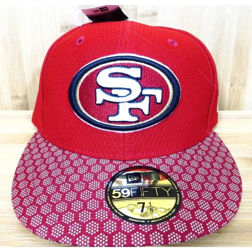NWT New Era San Francisco 49ers Hat Size 7 1/8